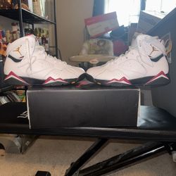 Jordan 7 Cardinals Size 9.5