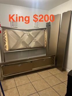 King bed frame led lights