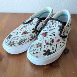 STRANGER THINGS Hellfire Club VANS Women's size 7.0 / Men's size 5.5