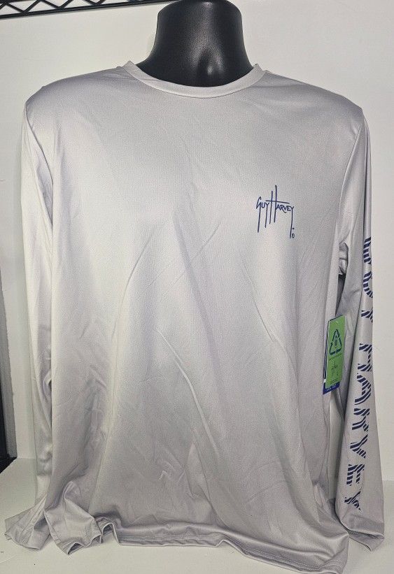 Guy Harvey PFG Off Shore Fishing Shirt Mens Med