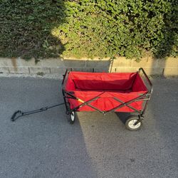 Red Wagon Cart 