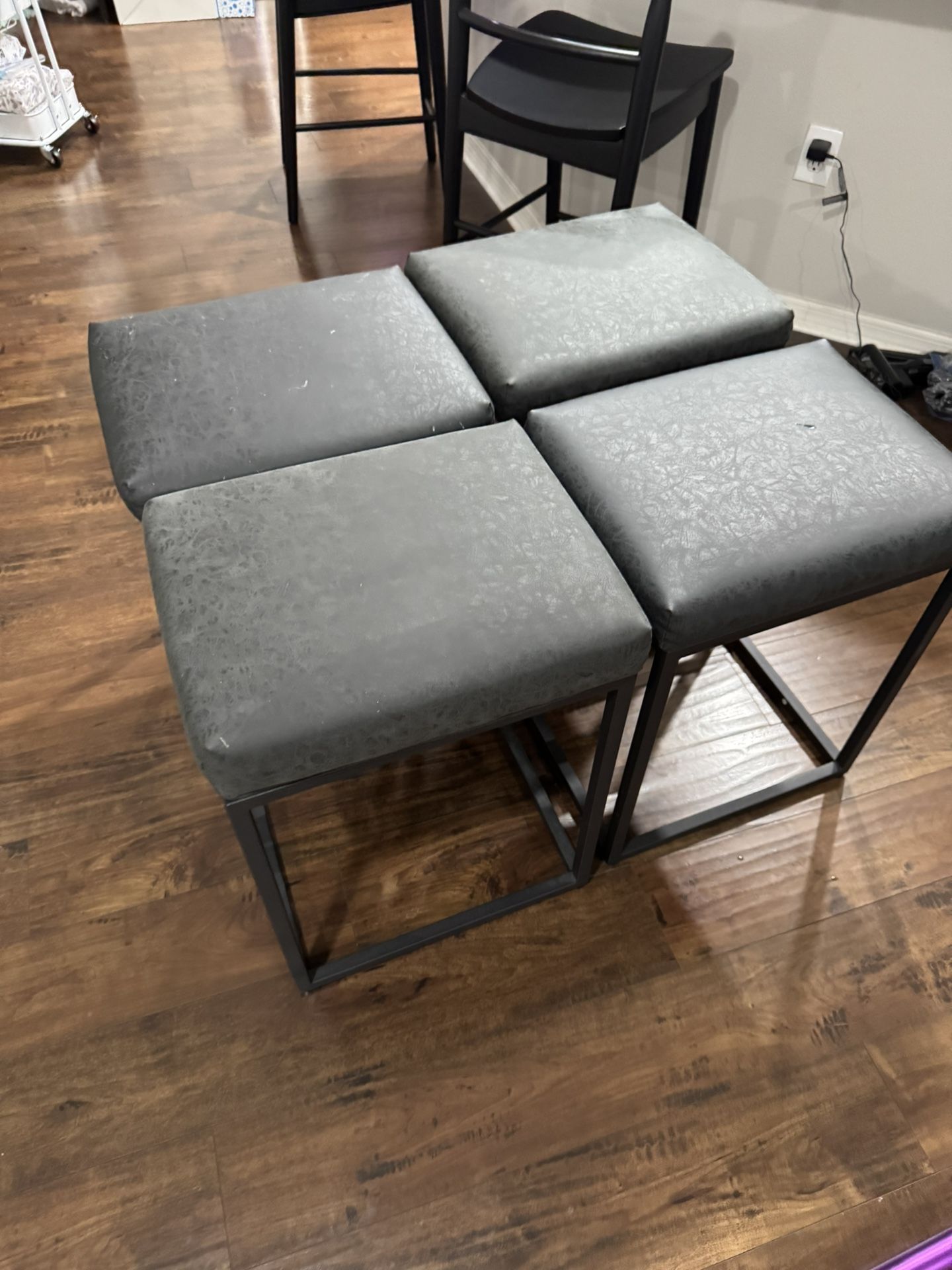 Bar Stools, Set Of 4