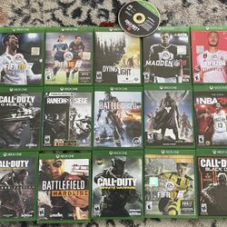 16 XBOX ONE GAMES