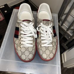 Gucci Maroon Shoes Used Sz8.5