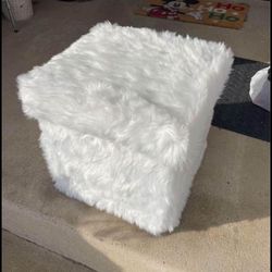 Fur Ottoman 