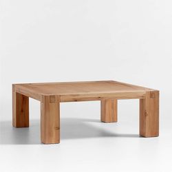 🔴Outlet Item | Shinola Utility Square Oak Coffee Table