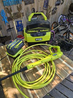 Ryobi 40v 1200 Psi Pressure Washer
