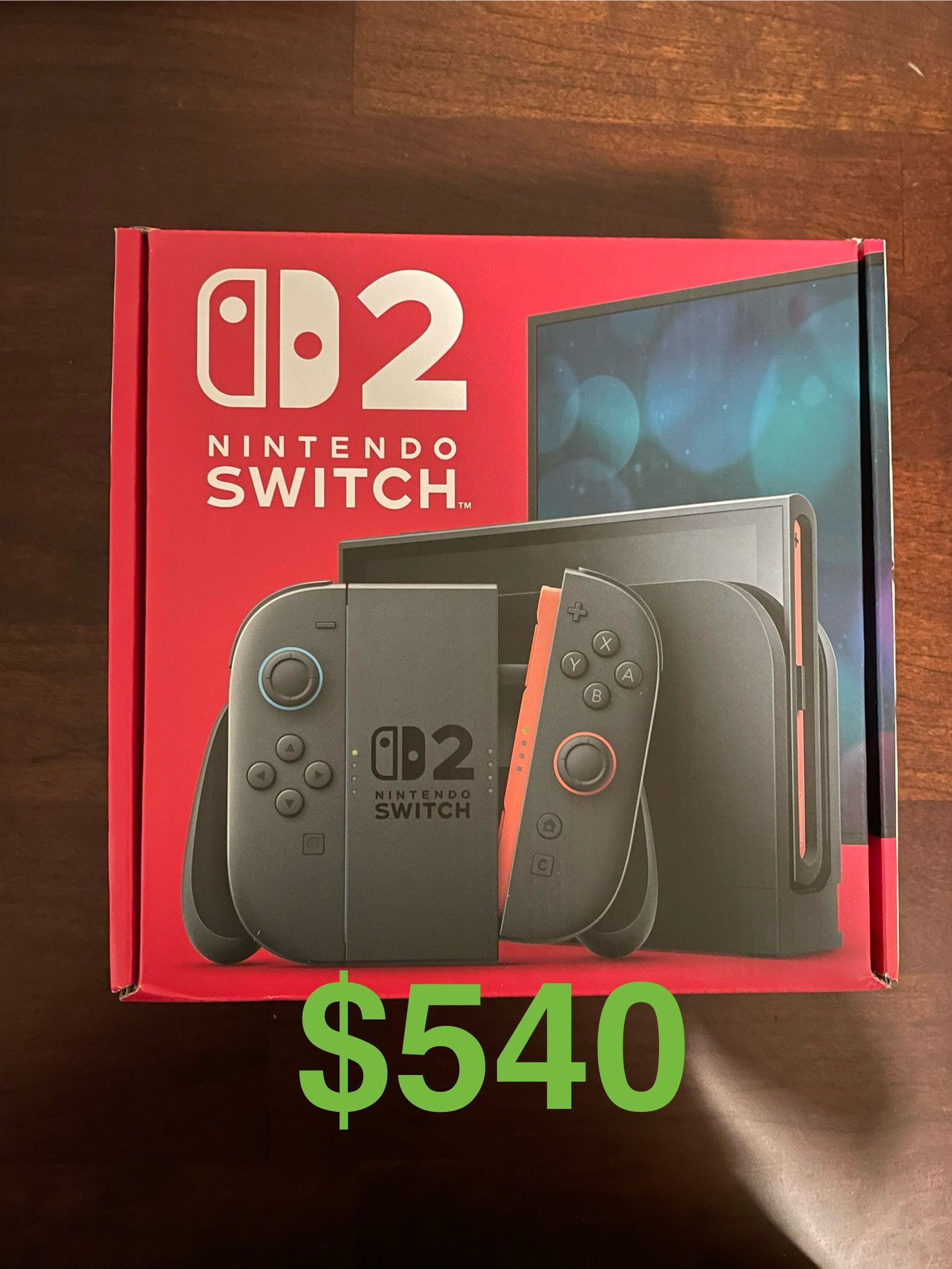 Nintendo Switch 2 Console - New & Sealed. PRICE IS FIRM. CASH ONLY. NO TRADES. For pickup in Carrollwood 