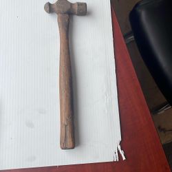 14” Ball Peen Hammer Vintage
