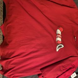 SUPREME cat in the hat tee