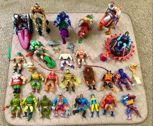 Vintage MOTU 1980's He-Man Toys Huge Lot