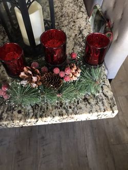 Christmas candle holder