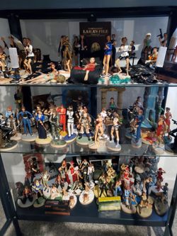 Selling all 60 complete tomb raider edition atlas figures.  From france