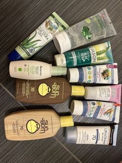 Sunscreen And Aloe Vera