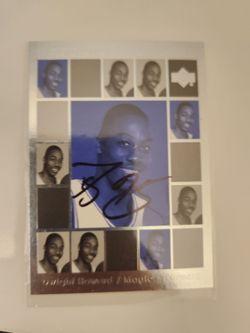 Dwight Howard Magic Upper Deck Signed Basketball Card