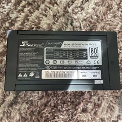 Seasonic 760W Power Supply Modular 80+Platinum