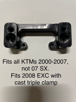 Scotts Sub Mount And Steering Bracket KTM