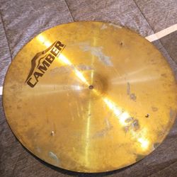 Camber 20 Inch Ride With Rivets For Sizzle Sound