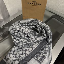 Coach Cashmere Scarf 