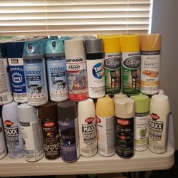 Spray Paint Any 6 Cans For 20.00 