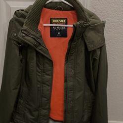 Hollister Jacket Sz M