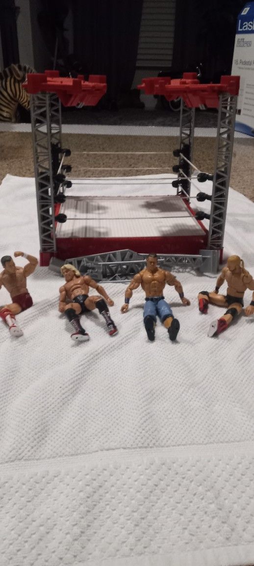 WWE Ring And Wrestlers