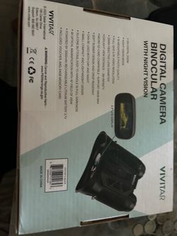 Night vision binoculars with video