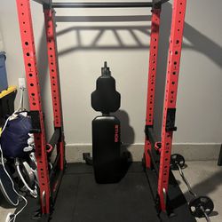 ETHOS Power Rack With Weights 