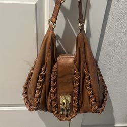 Treesje Leather Vintage Leather Hand Bag, Good Condition 