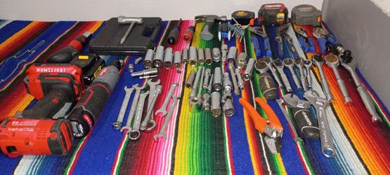 Mixed Hand Tool Lot – Craftsman, Husky, Milwaukee
