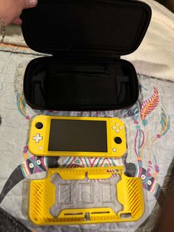 Nintendo switch with case