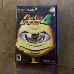Monster Rancher 4 In Great Working Condition 