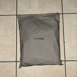 2021 Fear of God Essentials Pull-Over Hoodie 'Black' Size S THROW MR OFFERS!