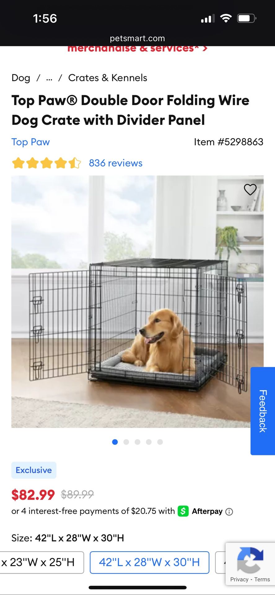Large Dog Cage!