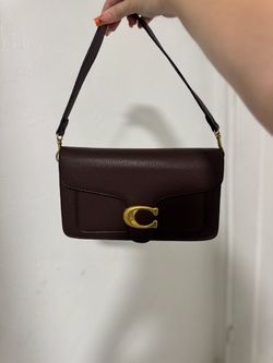 Coach Tabby Shoulder Bag in Oxblood