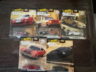 fast and furious Hotwheels Fullset