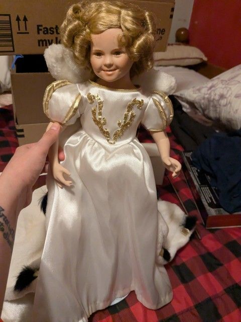 Shirley Temple Porcelain Doll