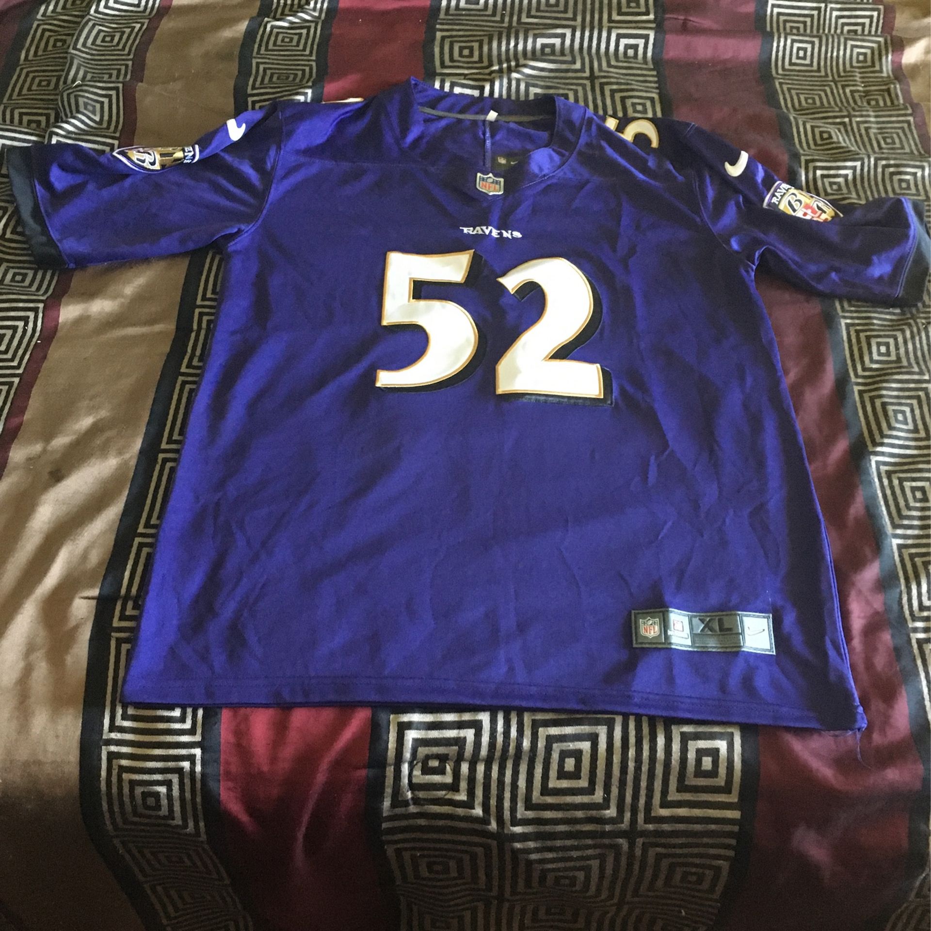 Ray Lewis Ravens Jersey Brand New Sz XL