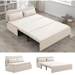 Twin Size Pull Out Sleeper Sofa Bed  