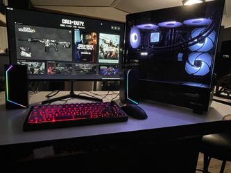 Gaming pc set up