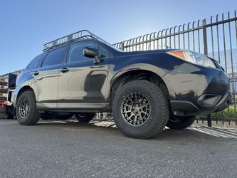 Subaru Forester Lift Wheels N tires $1700 Installed Years 2014-2018