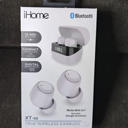 🎁iHome XT-98 True Wireless Bluetooth Earbuds 🎁