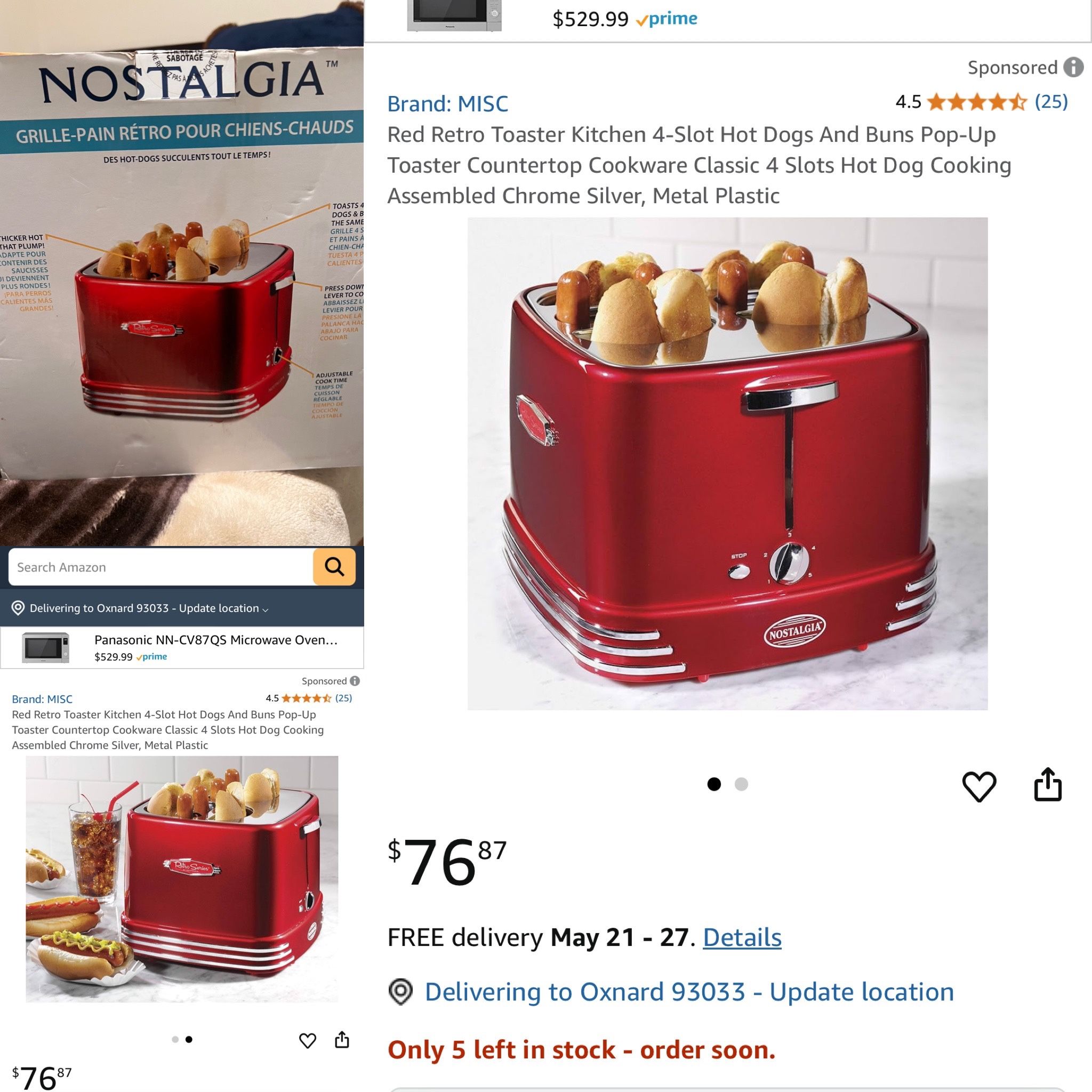 Hotdog Toaster