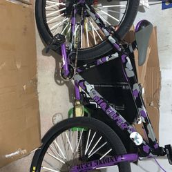 Purple camo Se Bike