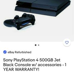 Never Used  , Ps4 , 110$ 