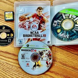  A Few Different X Box And  Nintendo DS And 