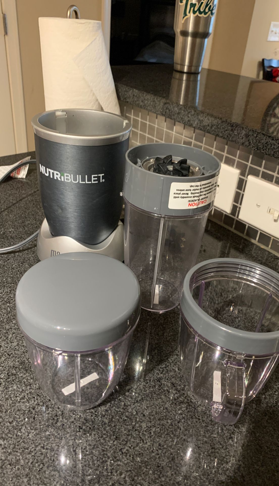 NutriBullet + 3 Blender Cups