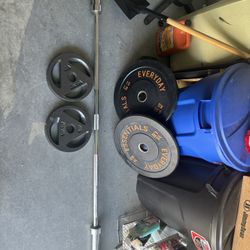 Barbell With Weights