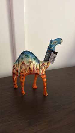 Hand painted camel from Dubai