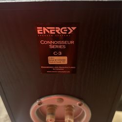 Energy connoisseur C3 Bookshelf speaker Pair
